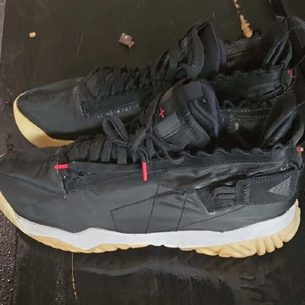 Nike Air Jordan Proto React High-Top Sneakers with Rugged Design